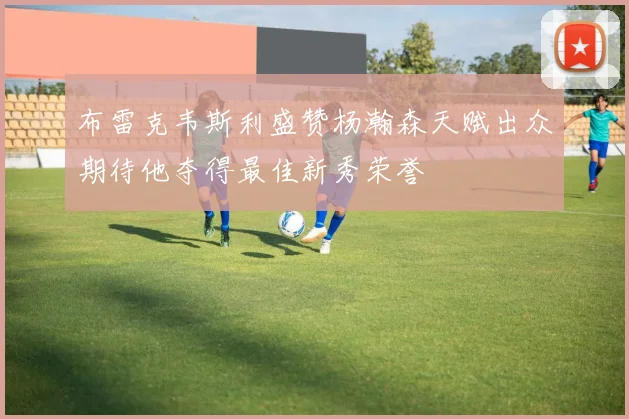 布雷克韦斯利盛赞杨瀚森天赋出众期待他夺得最佳新秀荣誉